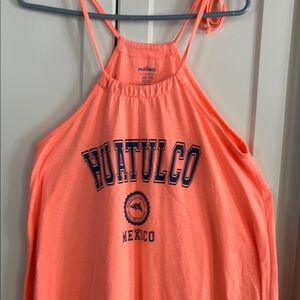 Coral Huatulco Mexico Coverup Beach Dress